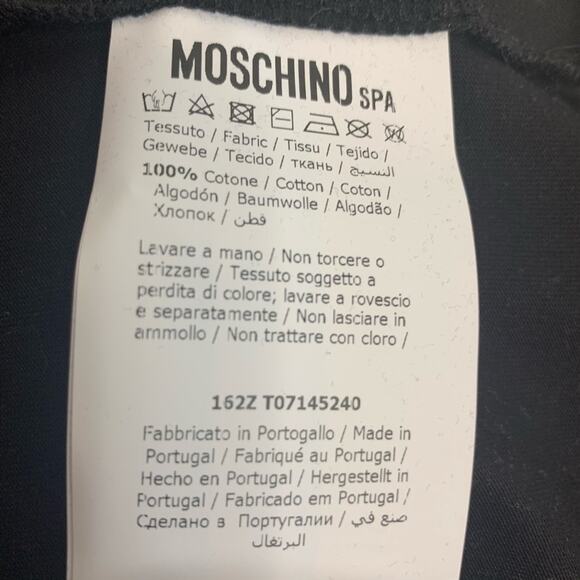 NWT Moschino couture mirror image graphic tee - Picture 7 of 8